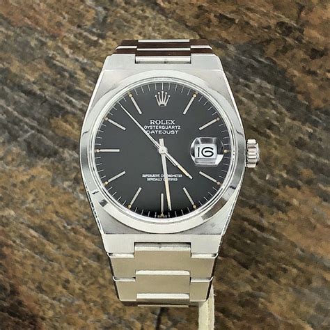 rolex 1982 sigma dial|Rolex datejust black dial vintage.